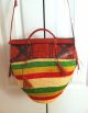 Bolga Basket Purse Hand Woven From Ghana - Sold